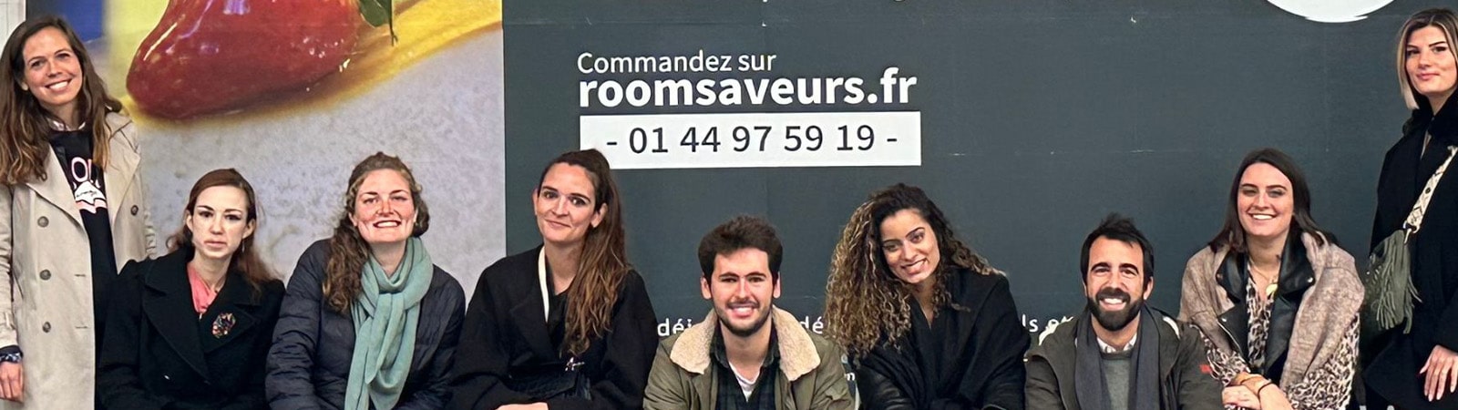 Les équipes de Room Saveurs à votre service pour l'organisation de vos événements en entreprise